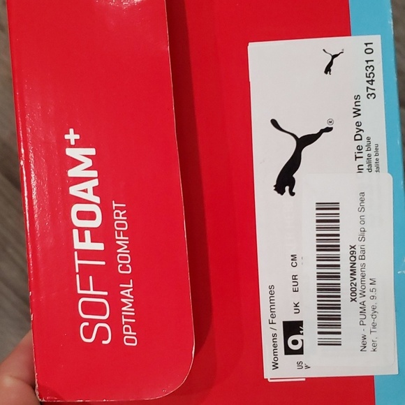 Adult Puma Womens Bari Slip on Sneaker Tye Dye Size 9.5 - Picture 6 of 6